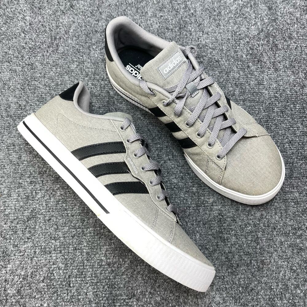 Adidas Mens Daily 3.0‎ Gray Casual Shoes Sneakers USA 11.5